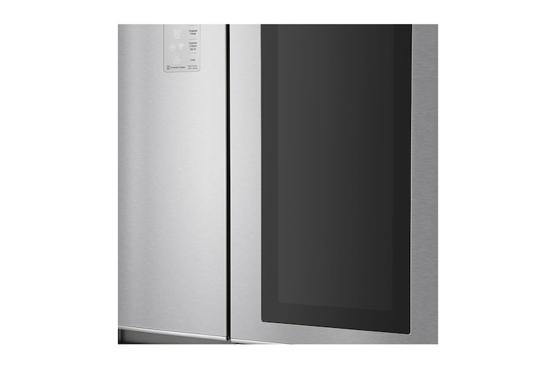 LG 28.1 cu.ft LG Instaview Door-In- Door Refrigerator, Nobel Steel Colour, Instaview / Door-In-Door, Easy Access to your Favourites, Less Cold Air Loss, Hygiene Fresh<sup>+</sup>, Multi Air Flow, Inverter Linear Compressor. , LS312VBVLN