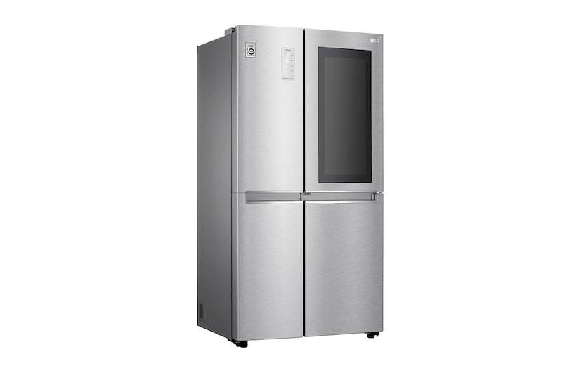 LG 28.1 cu.ft LG Instaview Door-In- Door Refrigerator, Nobel Steel Colour, Instaview / Door-In-Door, Easy Access to your Favourites, Less Cold Air Loss, Hygiene Fresh<sup>+</sup>, Multi Air Flow, Inverter Linear Compressor. , LS312VBVLN