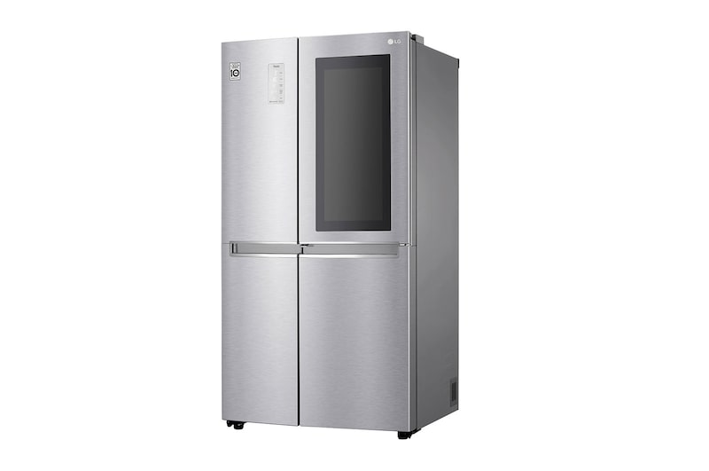 LG 28.1 cu.ft LG Instaview Door-In- Door Refrigerator, Nobel Steel Colour, Instaview / Door-In-Door, Easy Access to your Favourites, Less Cold Air Loss, Hygiene Fresh<sup>+</sup>, Multi Air Flow, Inverter Linear Compressor. , LS312VBVLN