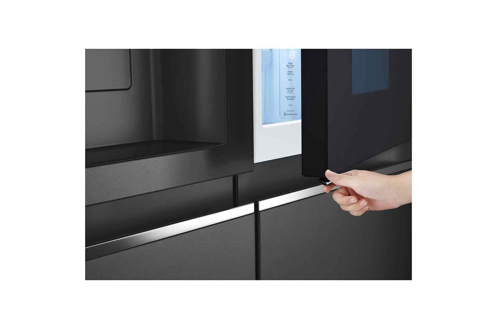 LG 25.5 قدم | جنبا الى جنب | InstaView™ | ThinQ, LS32HVDMLV