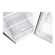 LG 11 Cu.Ft, Top Freezer Refrigerator, Dark Graphite color, Inverter Compressor, LT12CBBDIN