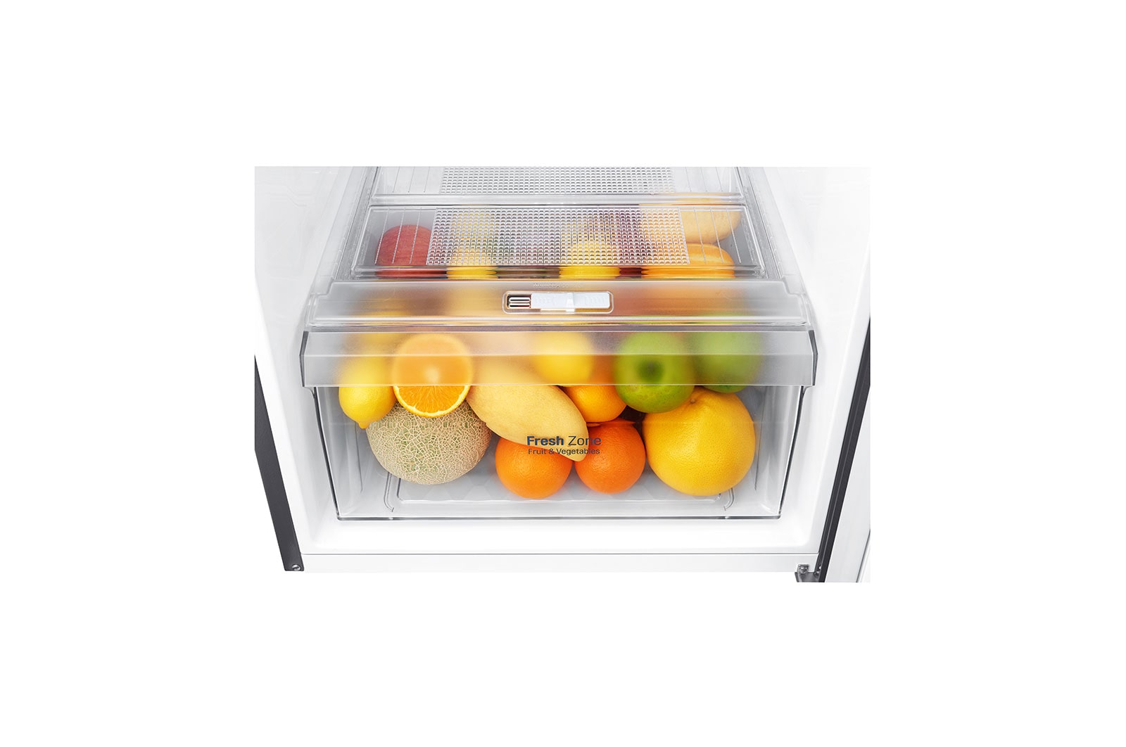 LG 11 Cu.Ft, Top Freezer Refrigerator, Dark Graphite color, Inverter Compressor, LT12CBBDIN