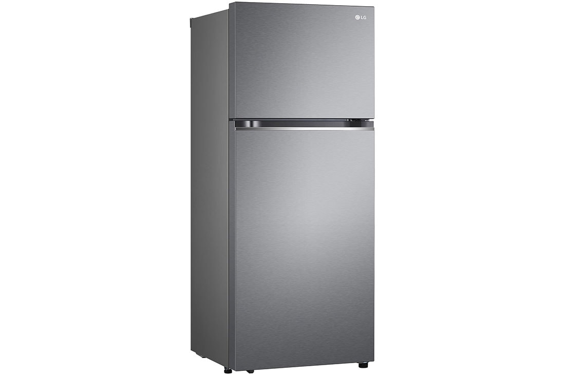 LG 13.3 Cu.Ft, Top Freezer Refrigerator, Platinum Silver  color, Smart Diagnosis, Inverter Compressor, LT14CBBDIV