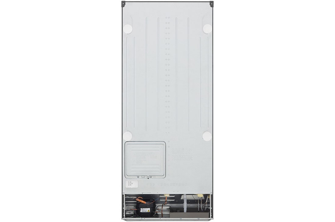 LG 13.3 Cu.Ft, Top Freezer Refrigerator, Platinum Silver  color, Smart Diagnosis, Inverter Compressor, LT14CBBDIV