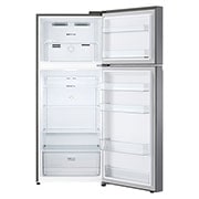 LG 13.3 Cu.Ft, Top Freezer Refrigerator, Platinum Silver  color, Smart Diagnosis, Inverter Compressor, LT14CBBDIV
