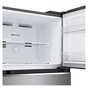 LG 13.3 Cu.Ft, Top Freezer Refrigerator, Platinum Silver  color, Smart Diagnosis, Inverter Compressor, LT14CBBDIV