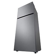 LG 13.3 Cu.Ft, Top Freezer Refrigerator, Platinum Silver  color, Smart Diagnosis, Inverter Compressor, LT14CBBDIV