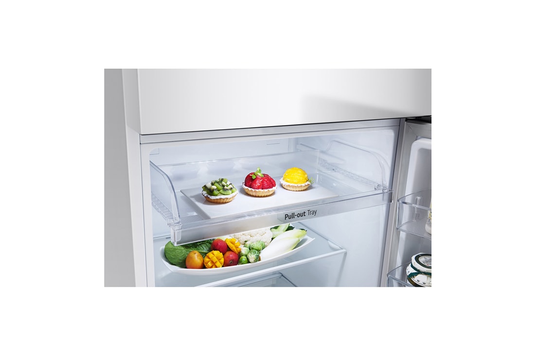 LG 13.3 Ft Refigerator | Top Freezer | Inverter, LT14CBBWIV
