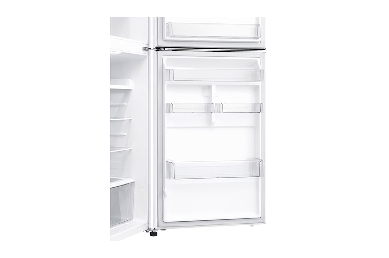 LG 13.9 Cu.Ft, Top Freezer Refrigerator, White color, Multi Air Flow, Energy Saving Smart Inverter Compressor, LT15CBBWLN