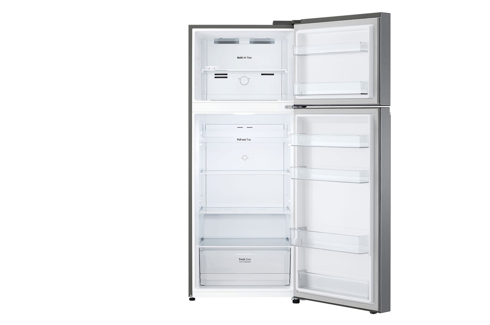 LG Refrigerator|14 Cu.Ft|Fresh 0 Zone, LT15DBBDIV, Door Open