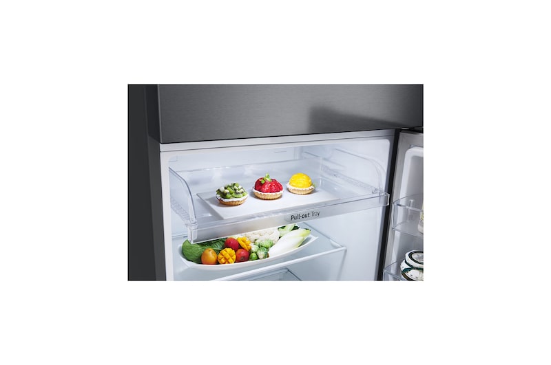 Drawer with food