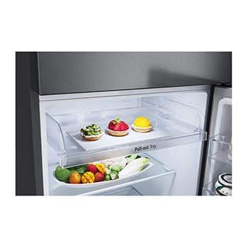 Drawer with food