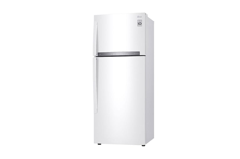 LG 15.4 Cu.Ft, Top Freezer Refrigerator, White color, ThinQ (wifi), Multi Air Flow,Energy Saving Inverter Linear Compressor, LT17HBHWLN
