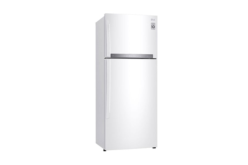 LG 15.4 Cu.Ft, Top Freezer Refrigerator, White color, ThinQ (wifi), Multi Air Flow,Energy Saving Inverter Linear Compressor, LT17HBHWLN