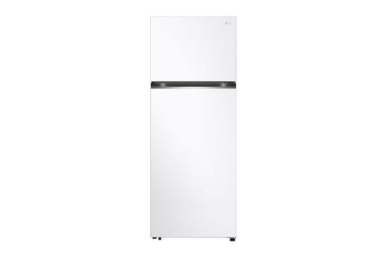 Front view of 16.2  Cu. Ft, Top Freezer Refrigerator, White , Multi Air Flow, Energy Saving LT18NBBWIV