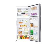 LG 18 S. Cu. Ft, Top Freezer Refrigerator, Silver, Multi Air Flow, Energy Saving, Inverter Linear Compressor, LT19CBBSLN