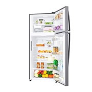LG 18 S. Cu. Ft, Top Freezer Refrigerator, Silver, Multi Air Flow, Energy Saving, Inverter Linear Compressor, LT19CBBSLN
