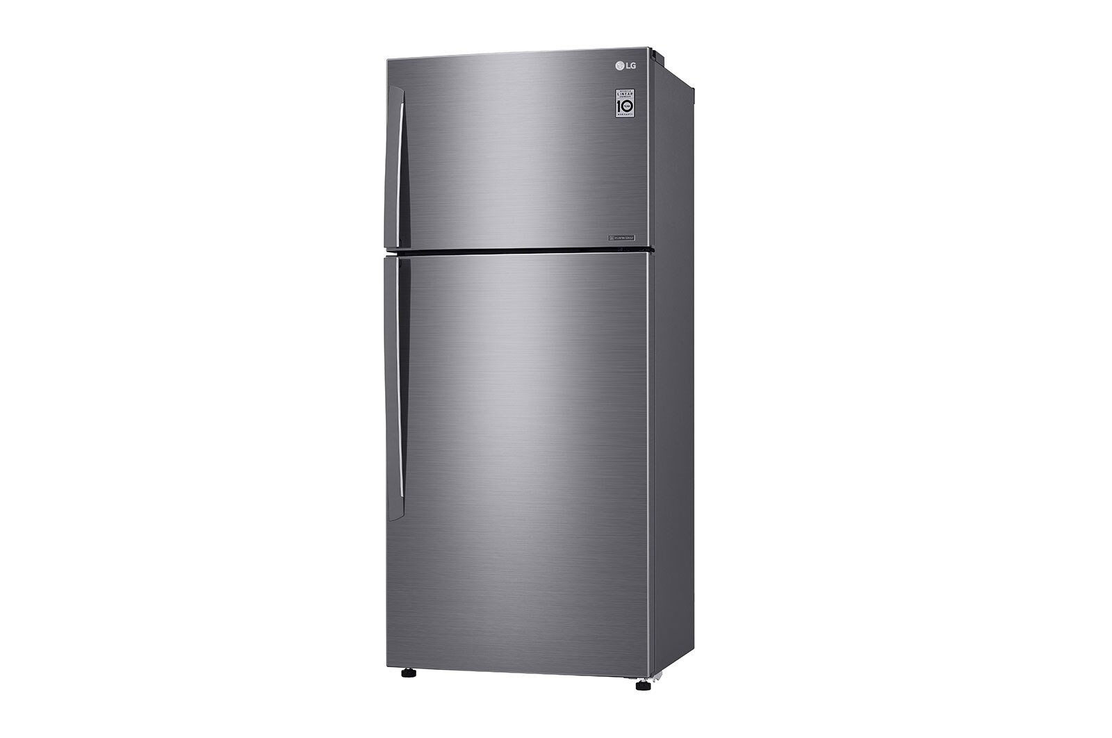 LG 18 S. Cu. Ft, Top Freezer Refrigerator, Silver, Multi Air Flow, Energy Saving, Inverter Linear Compressor, LT19CBBSLN