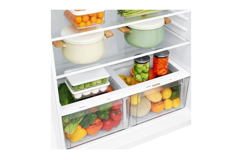 LG Top Fridge, Smart Inverter, 379L, LT19CBBWIN
