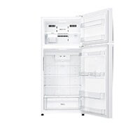 LG 18 S. Cu. Ft, Top Freezer Refrigerator, White, Multi Air Flow, Energy Saving, Inverter Linear Compressor, LT19CBBWLN
