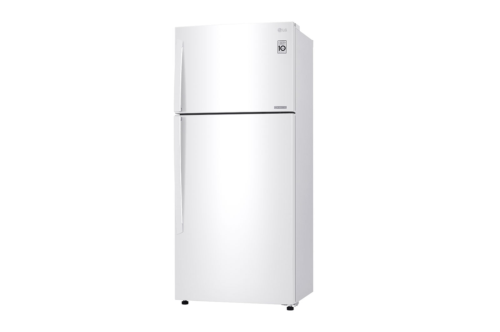 LG 18 S. Cu. Ft, Top Freezer Refrigerator, White, Multi Air Flow, Energy Saving, Inverter Linear Compressor, LT19CBBWLN