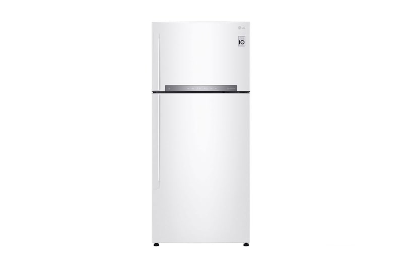 LG 17.9 cCu.Ft, Top Freezer Refrigerator, White color, ThinQ (wifi), Multi Air Flow,Energy Saving Inverter Linear Compressor, LT19HBHWLN