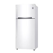 LG 17.9 cCu.Ft, Top Freezer Refrigerator, White color, ThinQ (wifi), Multi Air Flow,Energy Saving Inverter Linear Compressor, LT19HBHWLN