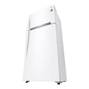 LG 17.9 cCu.Ft, Top Freezer Refrigerator, White color, ThinQ (wifi), Multi Air Flow,Energy Saving Inverter Linear Compressor, LT19HBHWLN