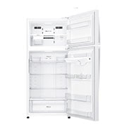 LG 17.9 cCu.Ft, Top Freezer Refrigerator, White color, ThinQ (wifi), Multi Air Flow,Energy Saving Inverter Linear Compressor, LT19HBHWLN
