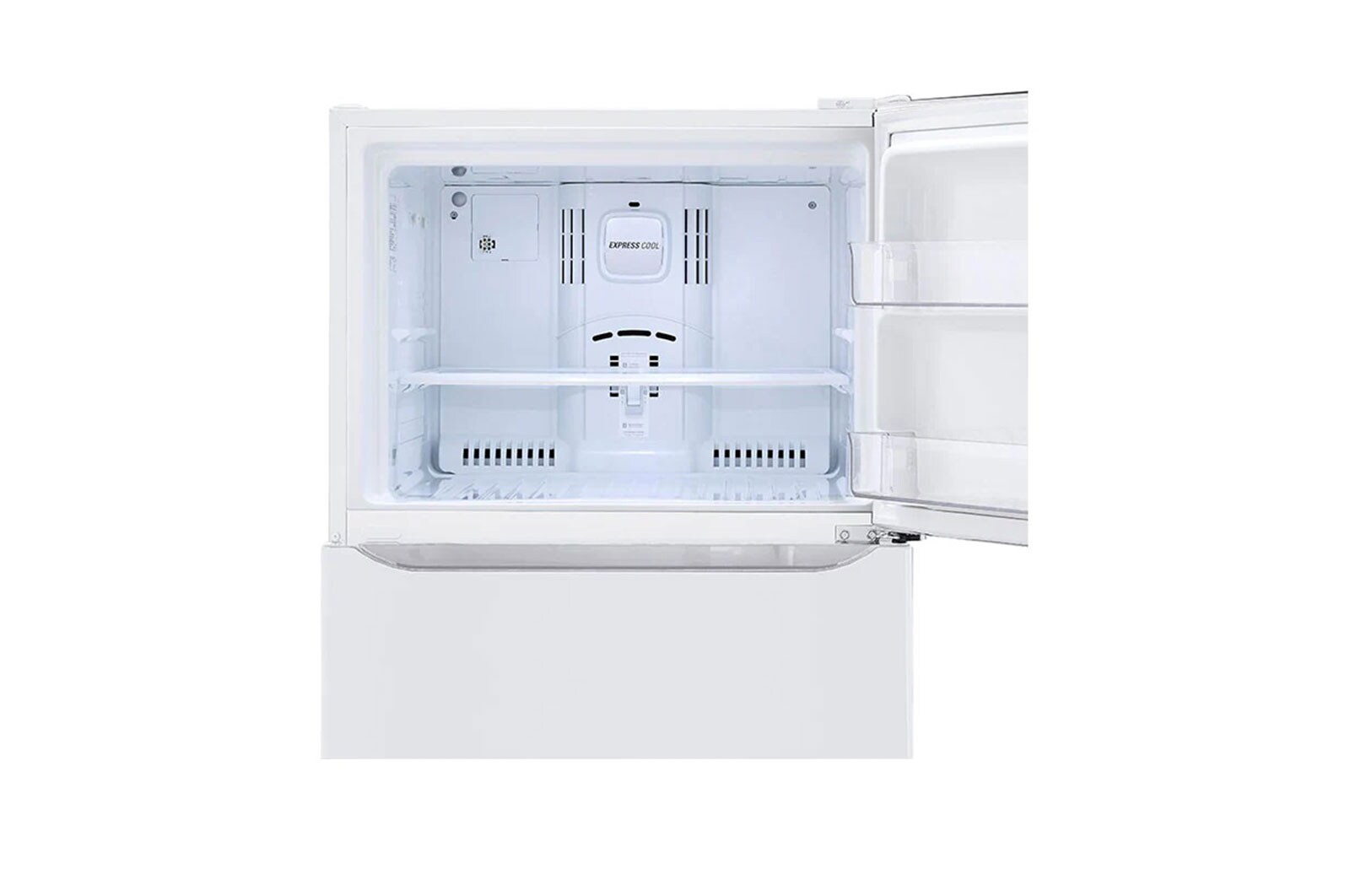 LG 19.6 Cu.Ft | Top Freezer | Smart Inverter Compressor, LT20CBBWIN