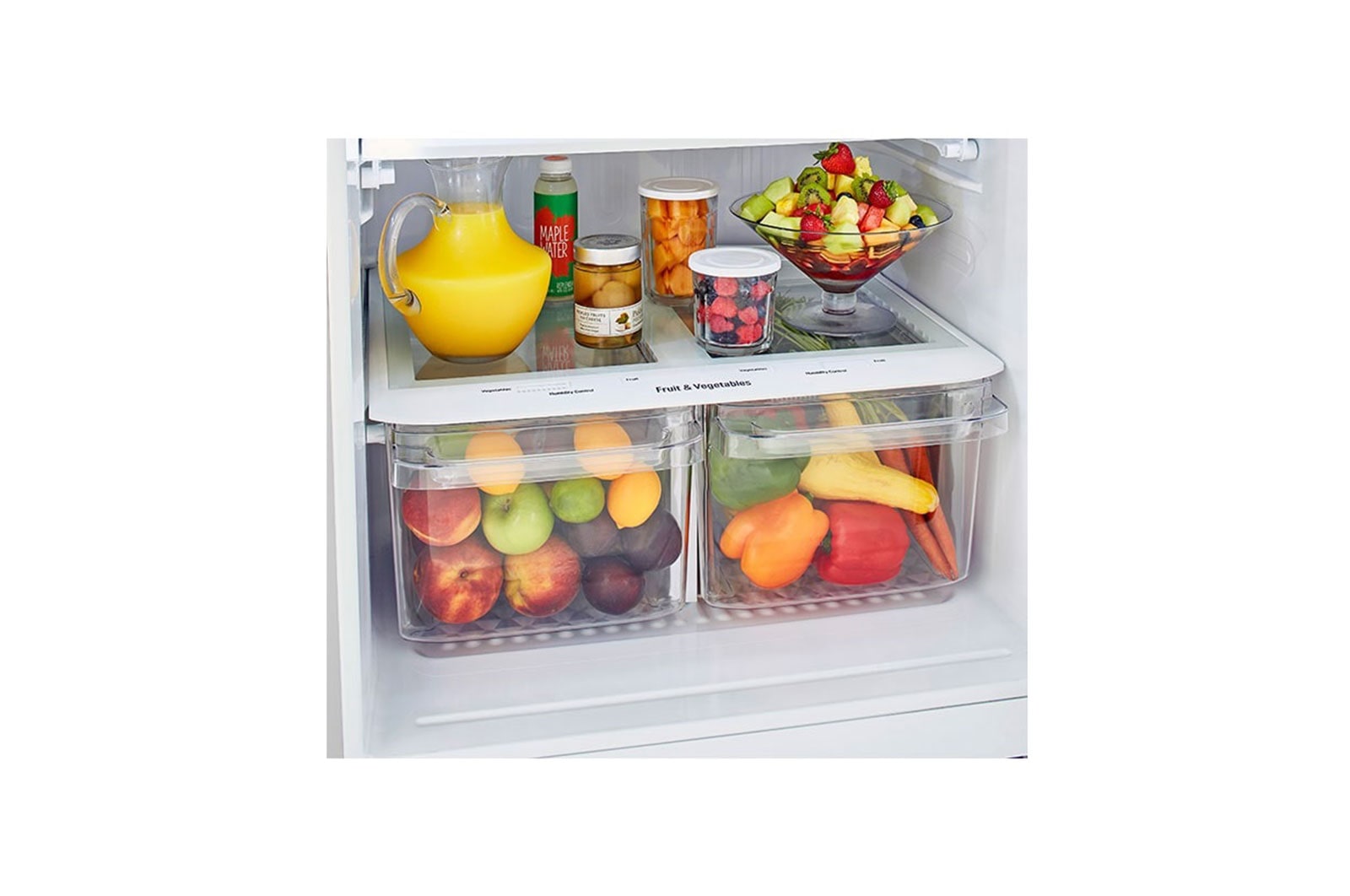 LG 19.6 Cu.Ft | Top Freezer | Smart Inverter Compressor, LT20CBBWIN