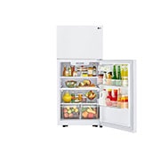 LG 19.6 Cu.Ft | Top Freezer | Smart Inverter Compressor, LT20CBBWIN