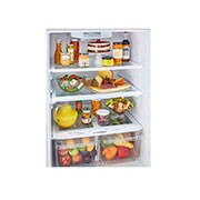 LG 19.6 Cu.Ft | Top Freezer | Smart Inverter Compressor, LT20CBBWIN