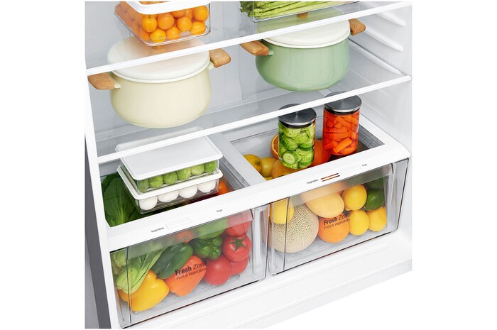 LG Top Fridge, Smart Inverter, 592L, LT22CBBSIN