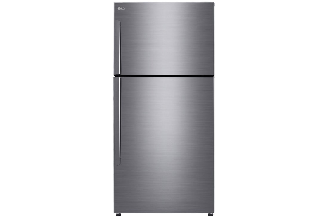 LG 20.9 Cu.Ft | Top Freezer | Energy Saving Inverter Linear Compressor, LT22CBBSLN