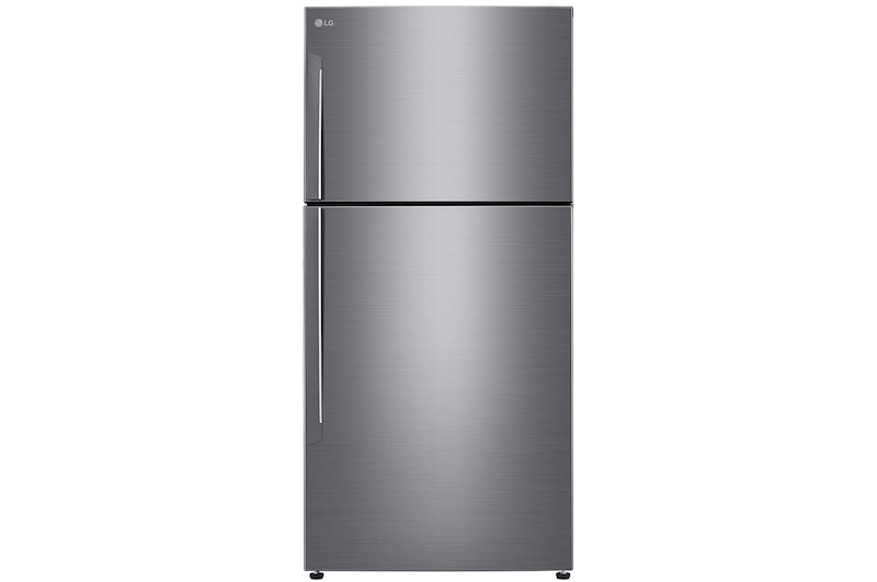 LG 20.9 Cu.Ft | Top Freezer | Energy Saving Inverter Linear Compressor, LT22CBBSLN