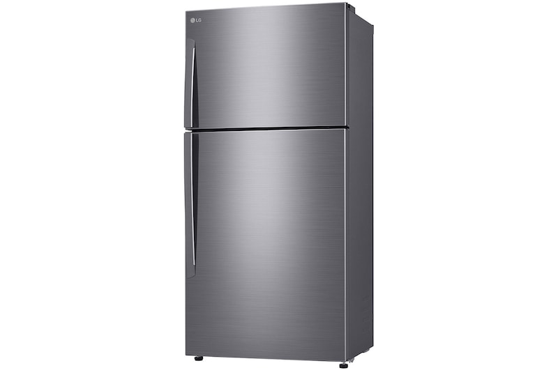 LG 20.9 Cu.Ft | Top Freezer | Energy Saving Inverter Linear Compressor, LT22CBBSLN