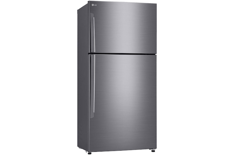 LG 20.9 Cu.Ft | Top Freezer | Energy Saving Inverter Linear Compressor, LT22CBBSLN