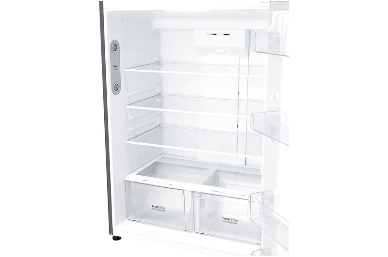 LG 20.9 Cu.Ft | Top Freezer | Energy Saving Inverter Linear Compressor, LT22CBBSLN