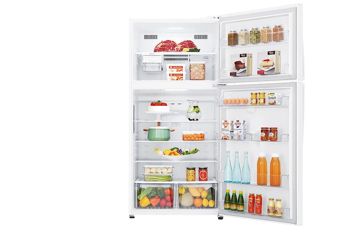 LG Top Freezer Refrigerators with LinearCooling, LT22CBBWIN