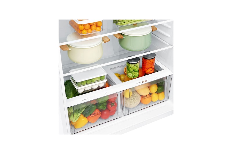 LG Top Freezer Refrigerators with LinearCooling, LT22CBBWIN