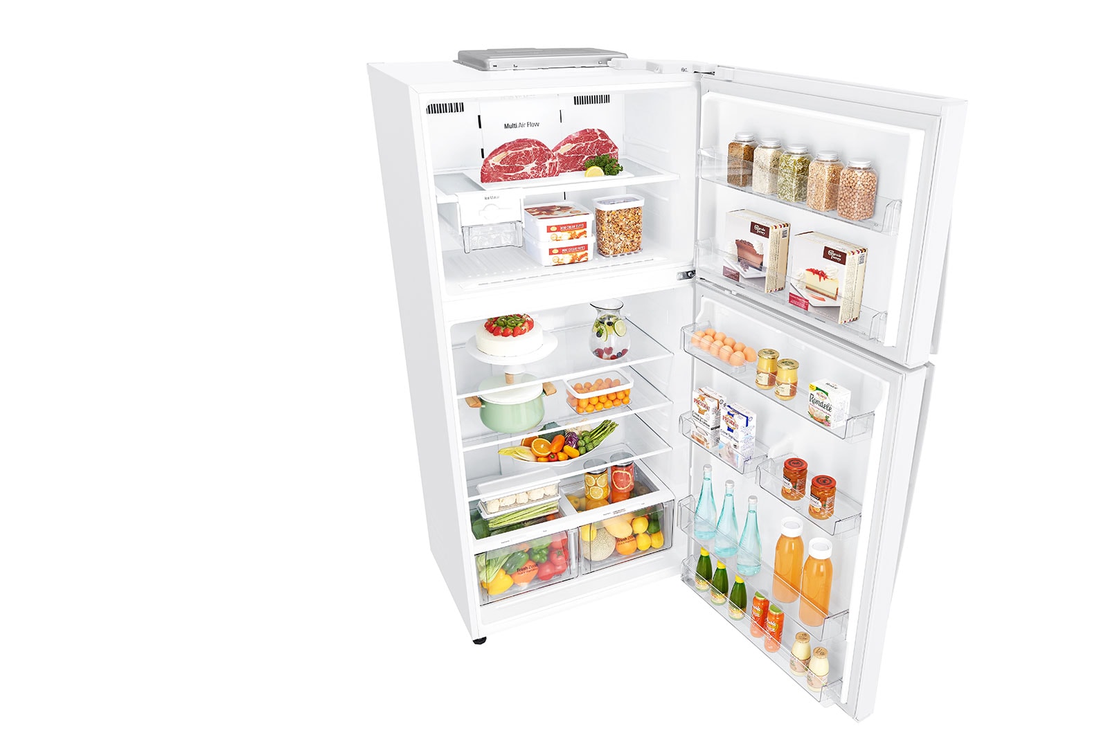 LG Top Fridge, Smart Inverter, 438L, LT22CBBWIN