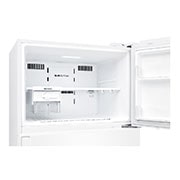 LG 20.9 Cu.Ft, Top Freezer Refrigerator, White color, Multi Air Flow, Energy Saving Inverter Linear Compressor, LT22CBBWLN