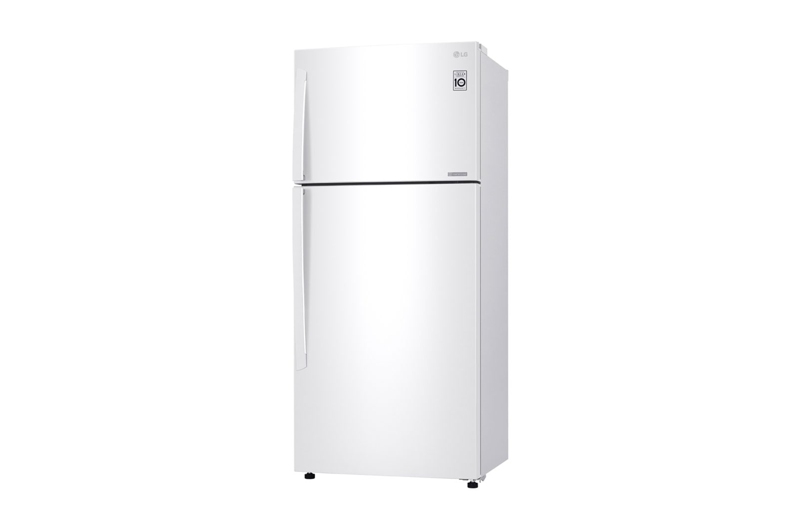 LG 20.9 Cu.Ft, Top Freezer Refrigerator, White color, Multi Air Flow, Energy Saving Inverter Linear Compressor, LT22CBBWLN
