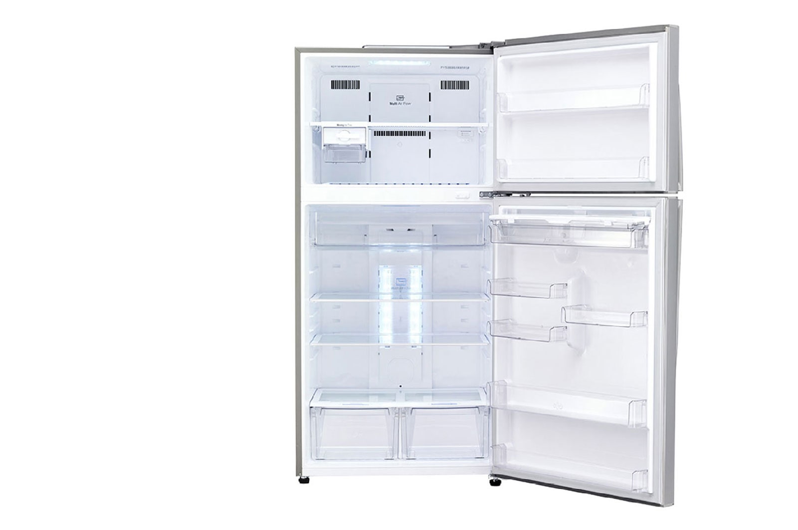 LG 20.9 Cu.Ft, Top Freezer Refrigerator, ThinQ (wifi), DoorCooling, Hygiene Fresh+™, Energy Saving Inverter Linear Compressor, LT22HBHSLN