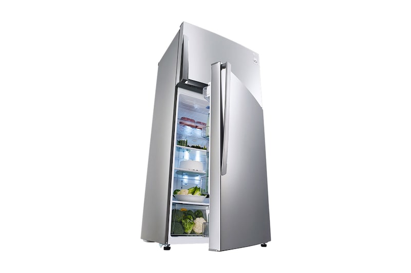LG 20.9 Cu.Ft, Top Freezer Refrigerator, ThinQ (wifi), DoorCooling, Hygiene Fresh+™, Energy Saving Inverter Linear Compressor, LT22HBHSLN