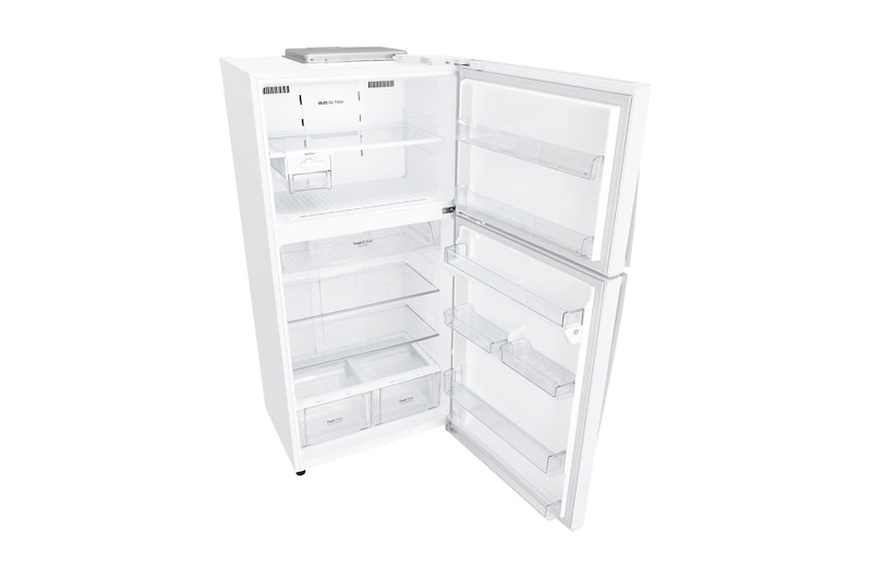LG 20.9 Cu.Ft | Top Freezer | Energy Saving Inverter Linear Compressor, LT22HBHWLN