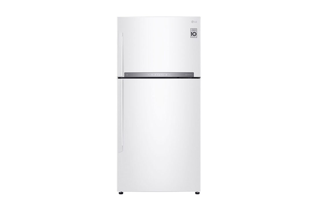 LG 20.9 Cu.Ft | Top Freezer | Energy Saving Inverter Linear Compressor, LT22HBHWLN