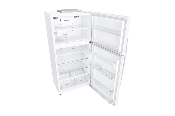 LG 20.9 Cu.Ft | Top Freezer | Energy Saving Inverter Linear Compressor, LT22HBHWLN