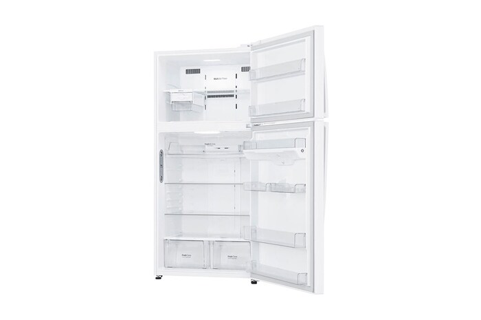 LG 20.9 Cu.Ft | Top Freezer | Energy Saving Inverter Linear Compressor, LT22HBHWLN